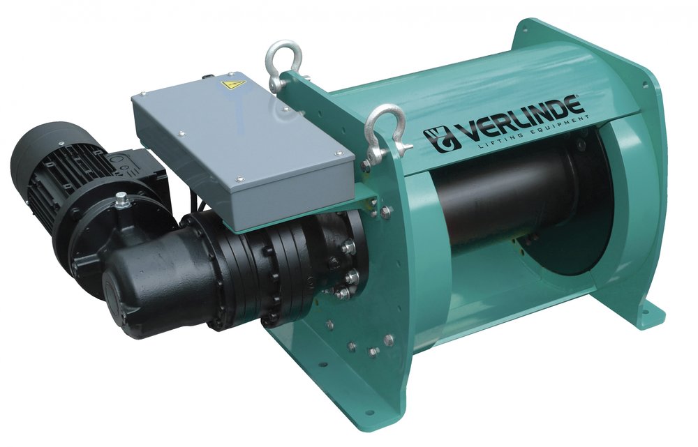 VERLINDE’s manual and electrically powered winches enable simple and effective lifting and pulling operations.